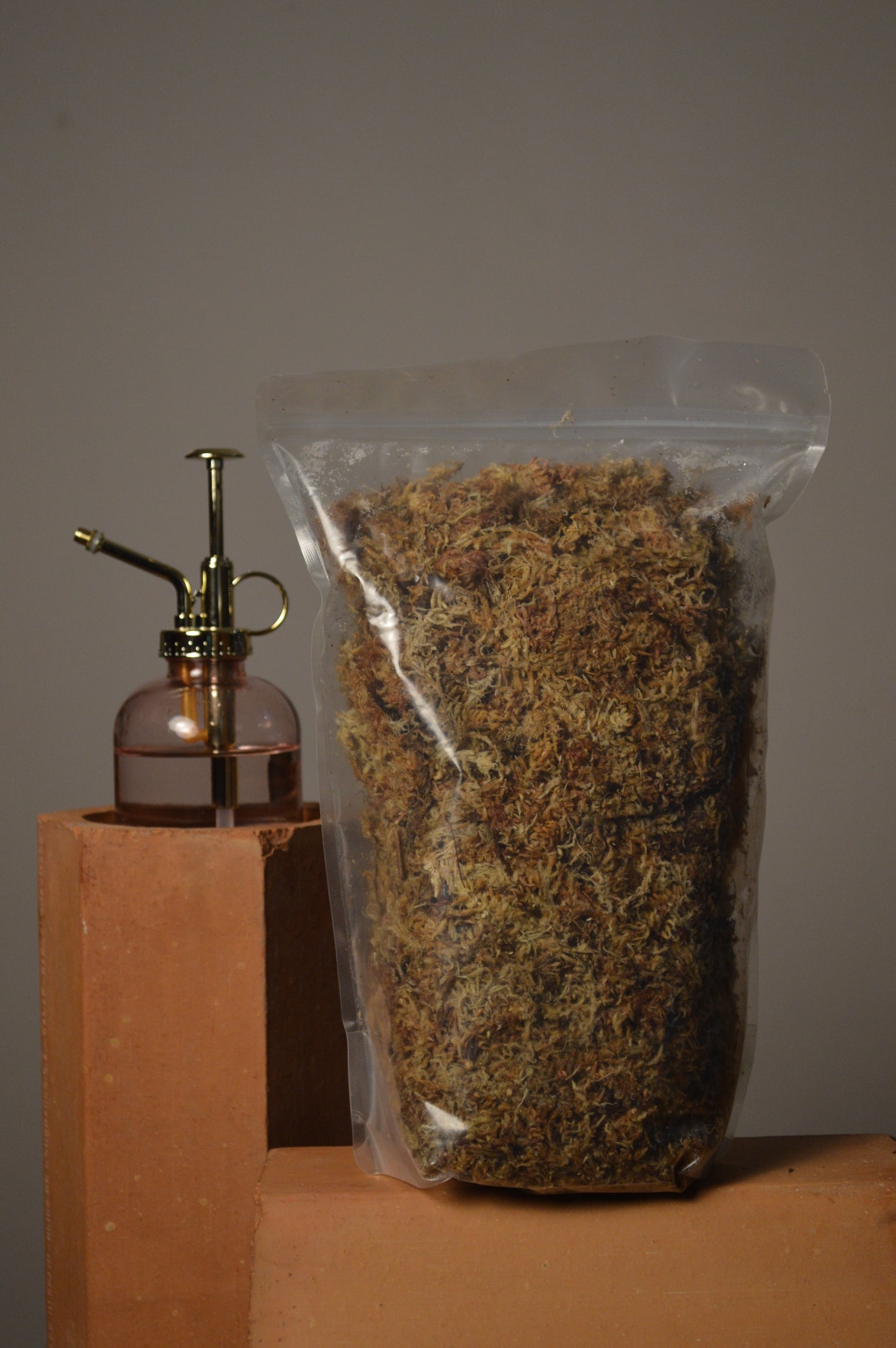 Bag of Sphagnum moss