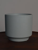 Blue Minimalist Ceramic Pot