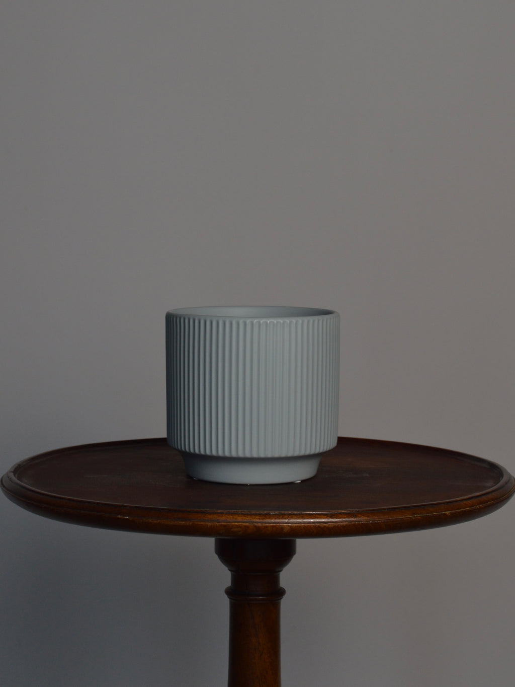 Blue Minimalist Ceramic Pot