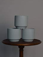 Blue Minimalist Ceramic Pot
