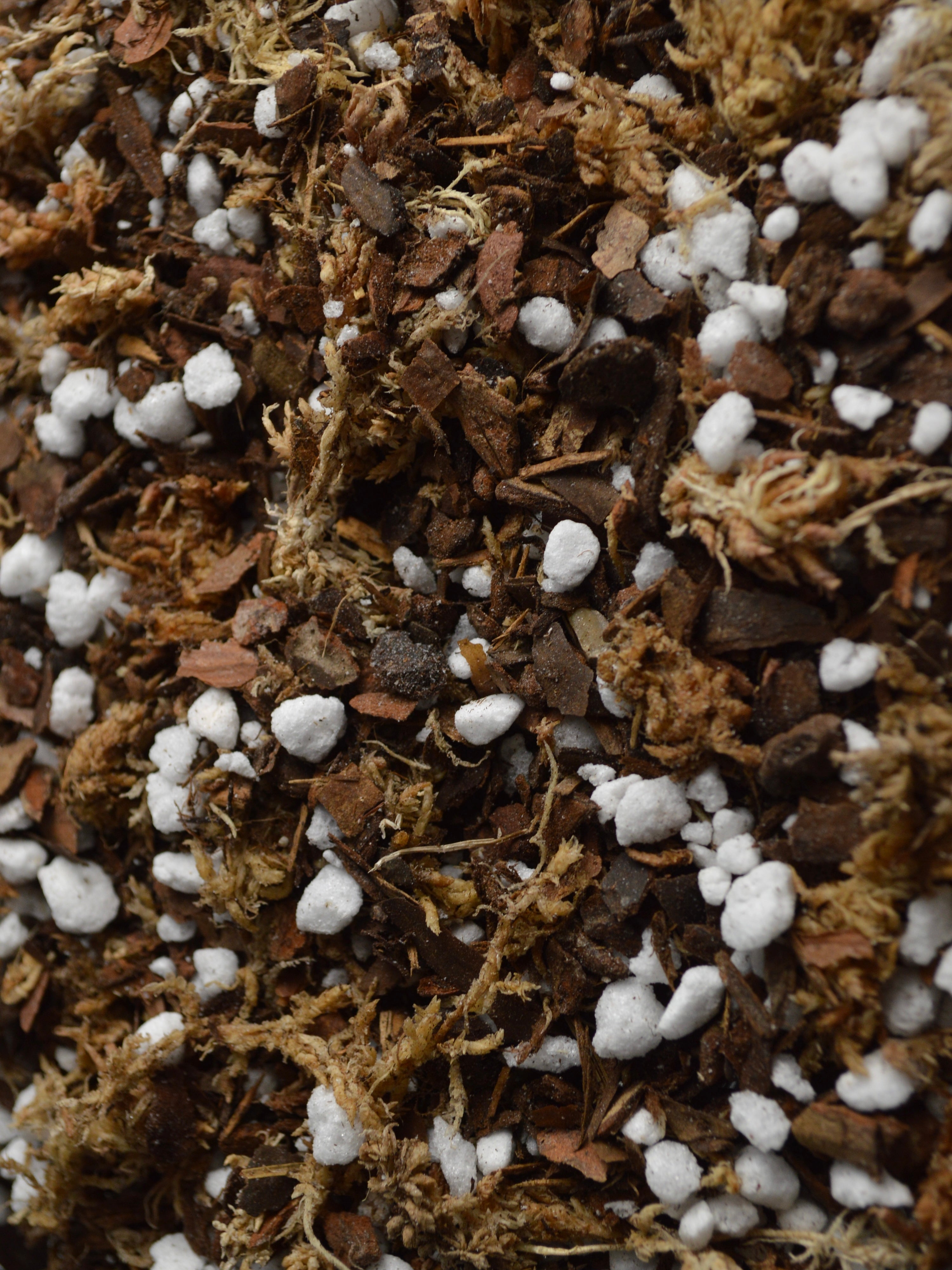 close up of premium Orchid Repotting Mix