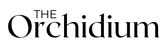 Logo of 'The Orchidium' with a white background